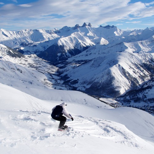 Saint Sorlin d'Arves skiën